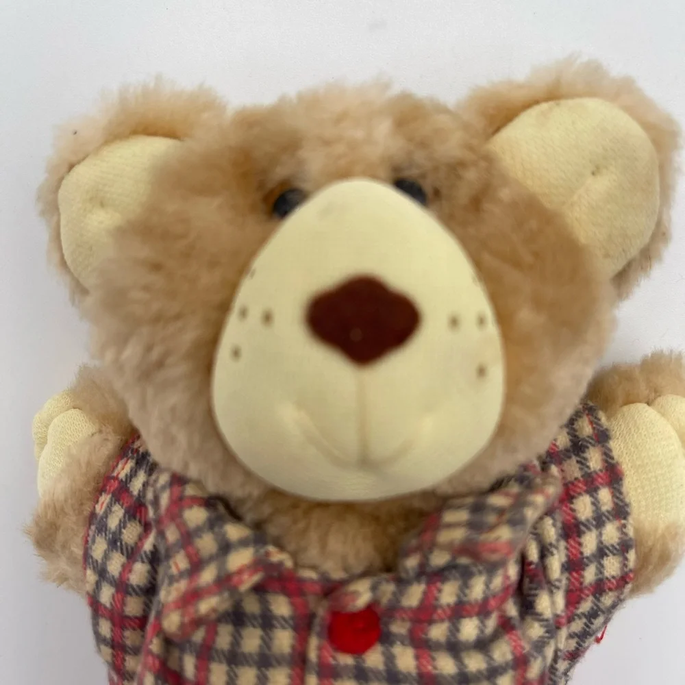 Vintage Furskins 1986 Small Teddy Bear Plush Stuffed Animal